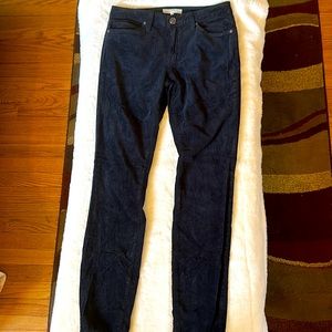 Joie Mid Rise Skinny Velvet jeans